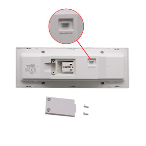 Faretto segnapassi LED 6W CCT incasso rettangolare parete IP65 moderno lampada muro luce viale giardino esterni 230V BIANCO