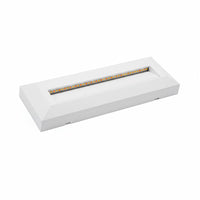 Faretto segnapassi rettangolare slim LED 6W CCT per esterni IP65 luce regolabile 3000K-6000K giardino parete muro 230V COLORE BIANCO