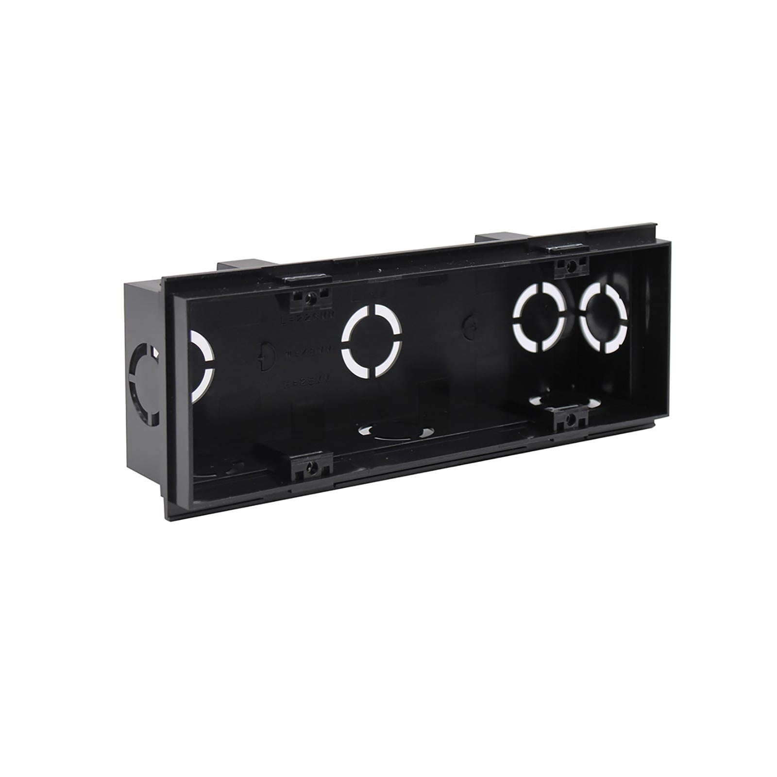 Faretto segnapassi LED 6W CCT incasso rettangolare parete IP65 moderno lampada muro luce viale giardino esterni 230V NERO