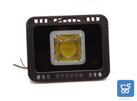 Faro LED COB faretto Esterno orientabile 50W luce fredda 4000lm 120° per piazzale giardino parcheggio