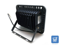 Faro LED COB faretto Esterno orientabile 50W luce fredda 4000lm 120° per piazzale giardino parcheggio