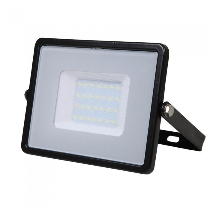Faro LED SMD Chip Samsung 30W Colore Nero 6400K IP65