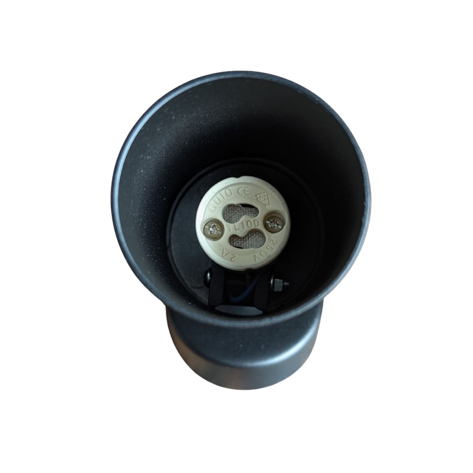 Faro Lampada Led Da Soffitto Parete GU10 Orientabile Colore Nero