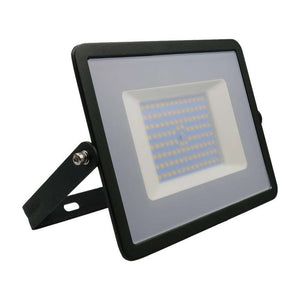 Faro Led Flood Light 100W 8700lm IP65 Slim 261X217X32mm Carcassa Nera Luce 4000K SKU-215965