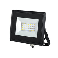 Faro Led Flood Light 20W Carcassa Nera IP65 Freddo 6400K Super Slim SKU-215948