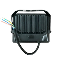 Faro Led Flood Light CCT 100W, Diffusore Bianco Opaco Super Slim Carcassa Nera, IP65 273X241X38mm SKU-23767