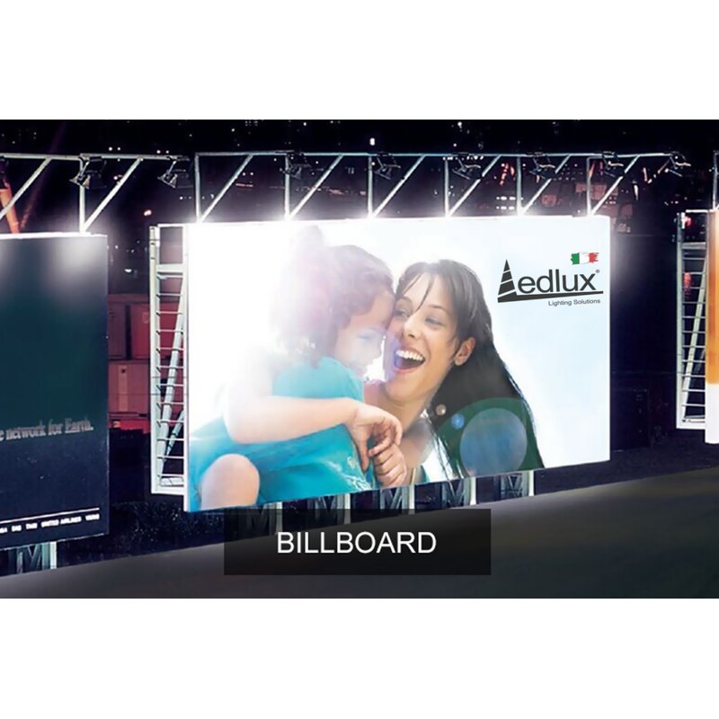 Faro Led Flood Light Slim 30W IP65 Bianco Neutro Carcassa Nera Sensore PIR Opzionale CL1918