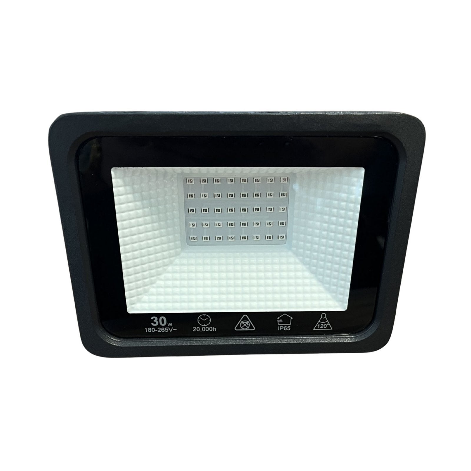 Faro Led Flood Slim Green 30W 2850 Lumen Verde 90LM/W AC 220V 50Hz Nero IP65