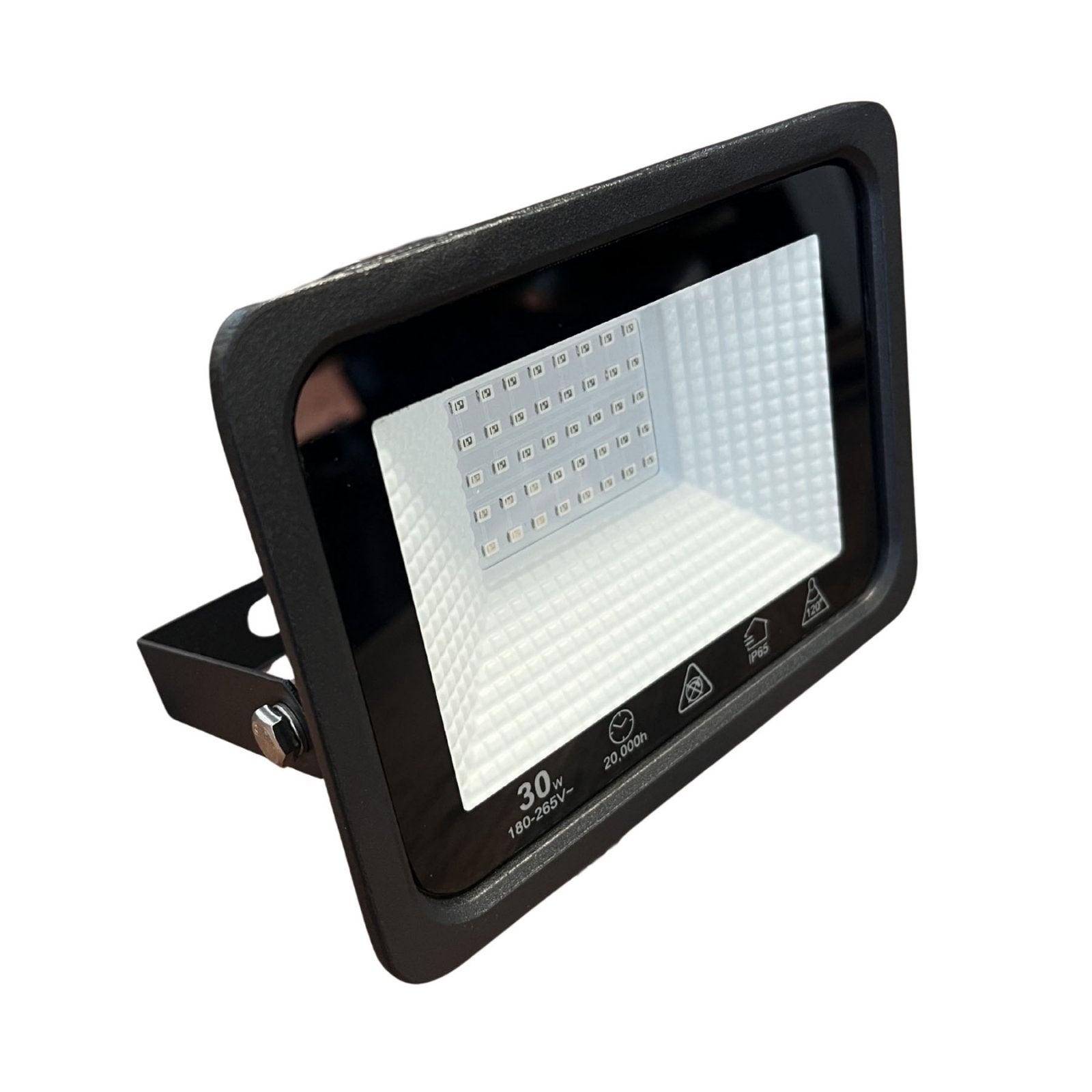 Faro Led Flood Slim Green 30W 2850 Lumen Verde 90LM/W AC 220V 50Hz Nero IP65