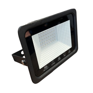 Faro Led Flood Slim Red 30W 2850 Lumen Rosso 90LM/W AC 220V 50Hz Nero IP65