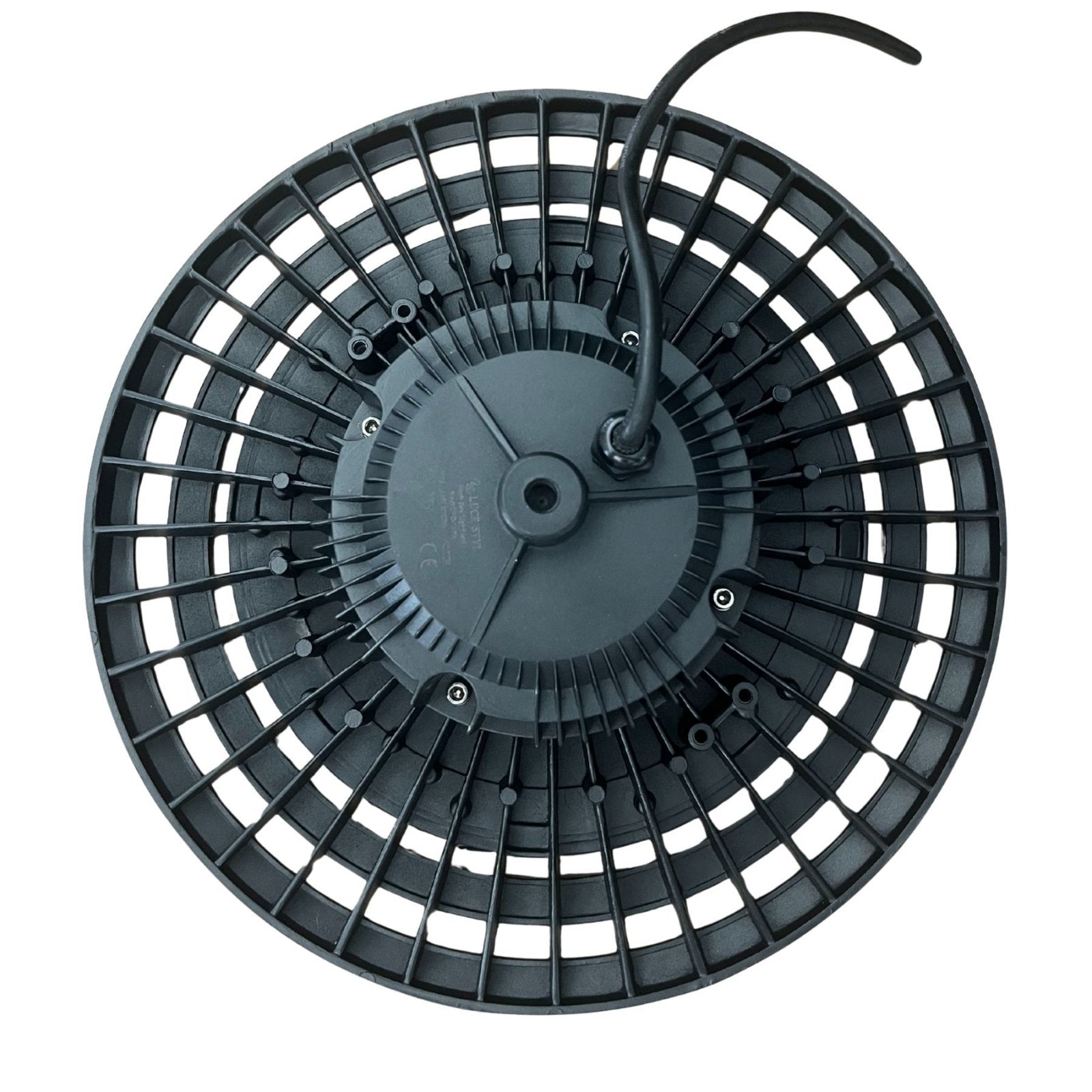 Faro Led Industriale UFO 150W 160lm/W 24000 LM Neutro 4000K IP65  Disco Rotondo Per Capannoni Garanzia 5 Anni