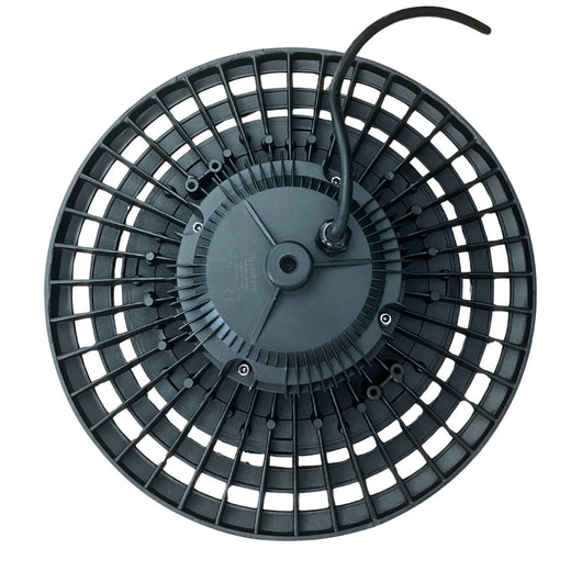 Faro Led Industriale UFO 150W 160lm/W 24000 LM Neutro 4000K IP65  Disco Rotondo Per Capannoni Garanzia 5 Anni