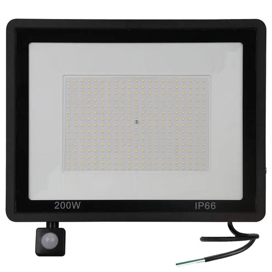 Faro a LED da esterno con sensore crepuscolare 200W luce fredda con staffa G6200