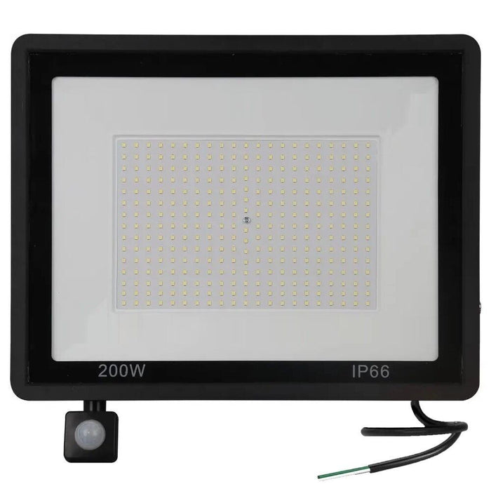 Faro a LED da esterno con sensore crepuscolare 200W luce fredda con staffa G6200