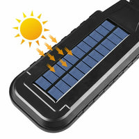 Faro lampione stradale pannello solare fotovoltaico sensore 100 led COB TX9328