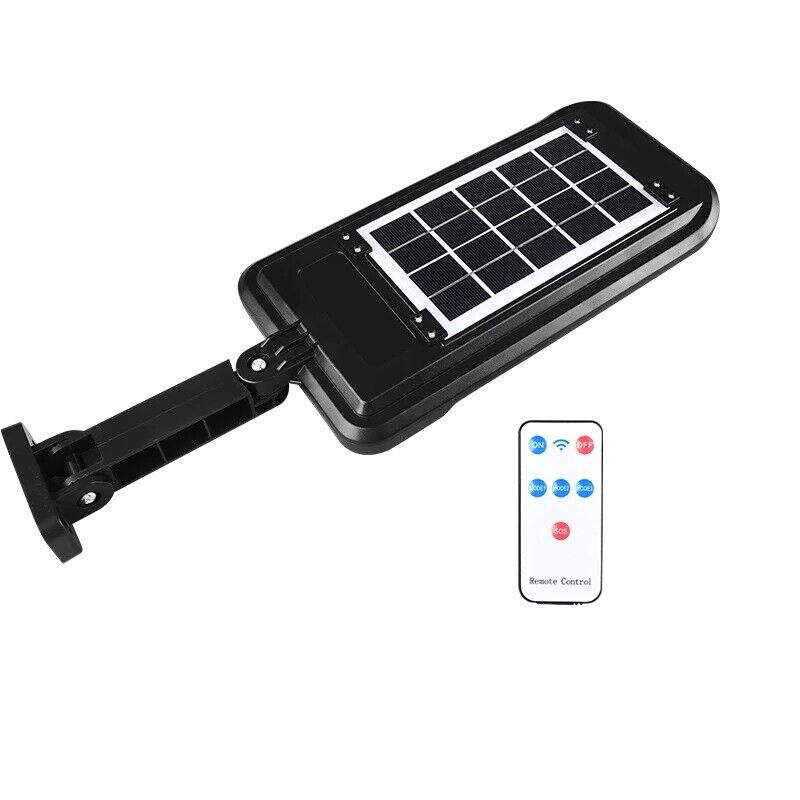 Faro lampione stradale pannello solare fotovoltaico sensore 160 led COB T-9324