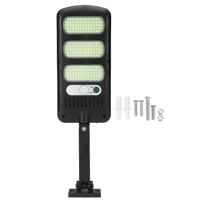 Faro lampione stradale pannello solare fotovoltaico sensore di movimento 213 LED