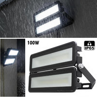 Faro LED modulare per esterno faretto impermeabile IP65 staffa orientabile luci giardino negozio tabelle insegne potenza 200W