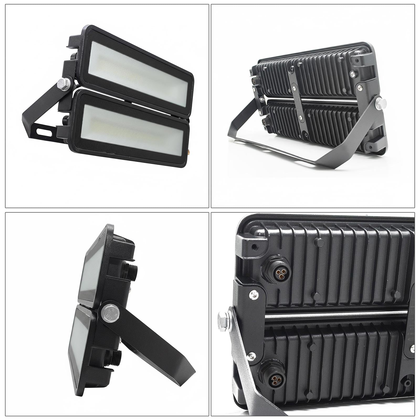 Faro LED modulare per esterno faretto impermeabile IP65 staffa orientabile luci giardino negozio tabelle insegne potenza 200W