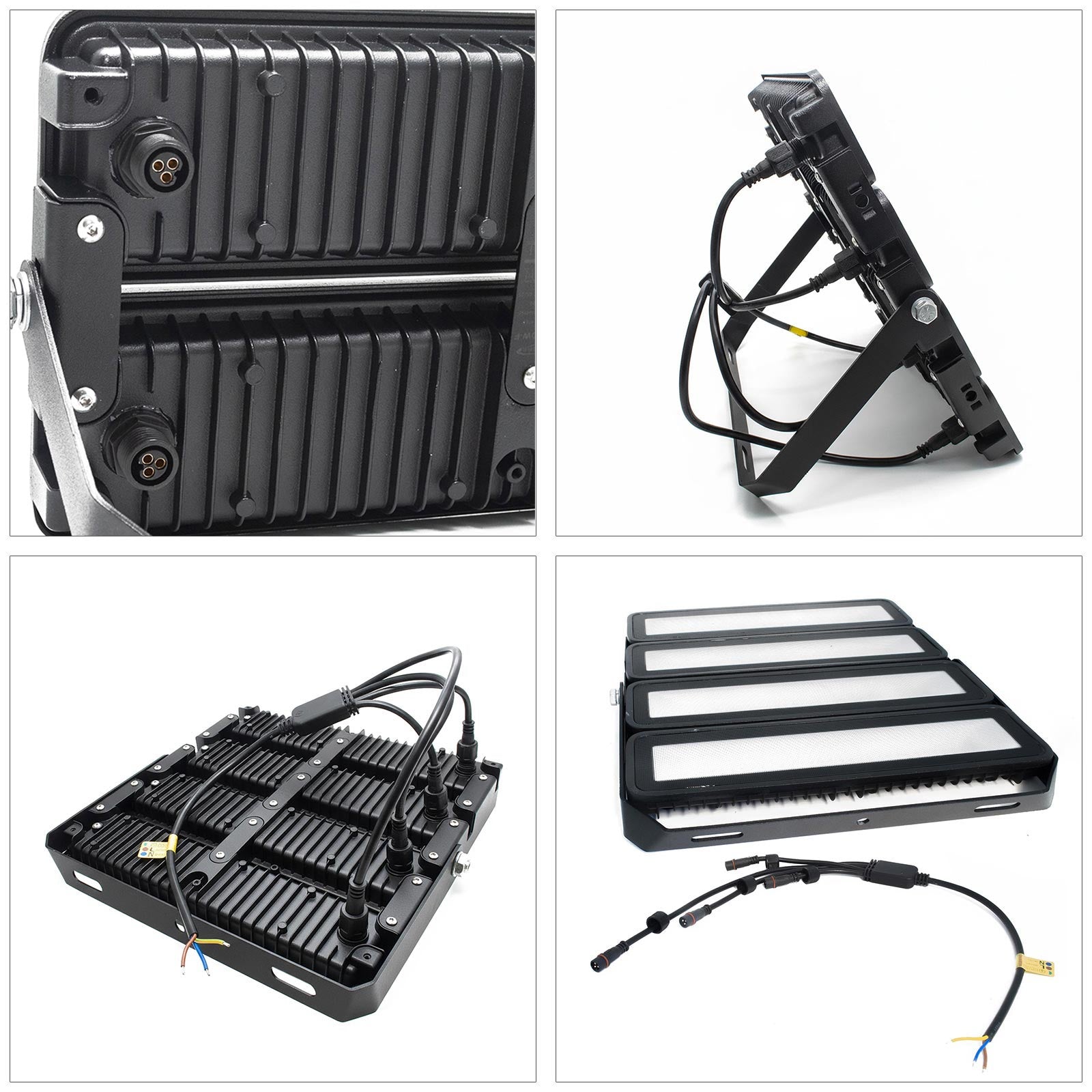 Faro LED modulare per esterno faretto impermeabile IP65 staffa orientabile luci giardino negozio tabelle insegne potenza 100W