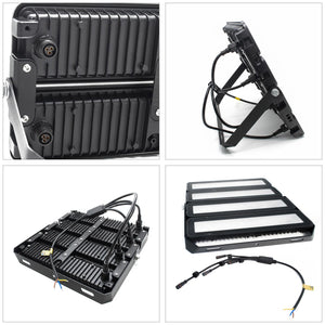 Faro LED modulare per esterno faretto impermeabile IP65 staffa orientabile luci giardino negozio tabelle insegne potenza 100W