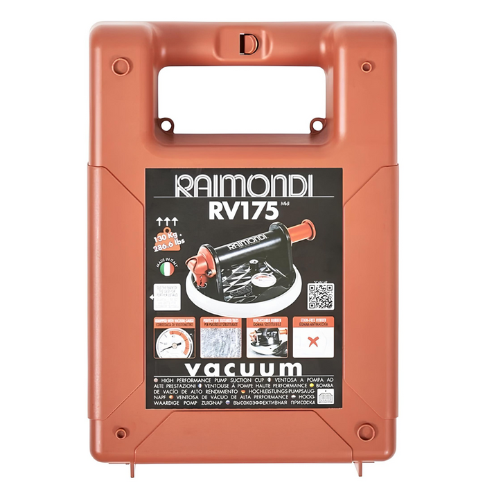 Ventosa vacuum rv175 pompa vacuometro valigetta new edition ceramiche raimondi