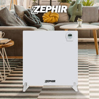 Zephir esq401 pannello riscaldante infrarossi 425w pitturabile con timer