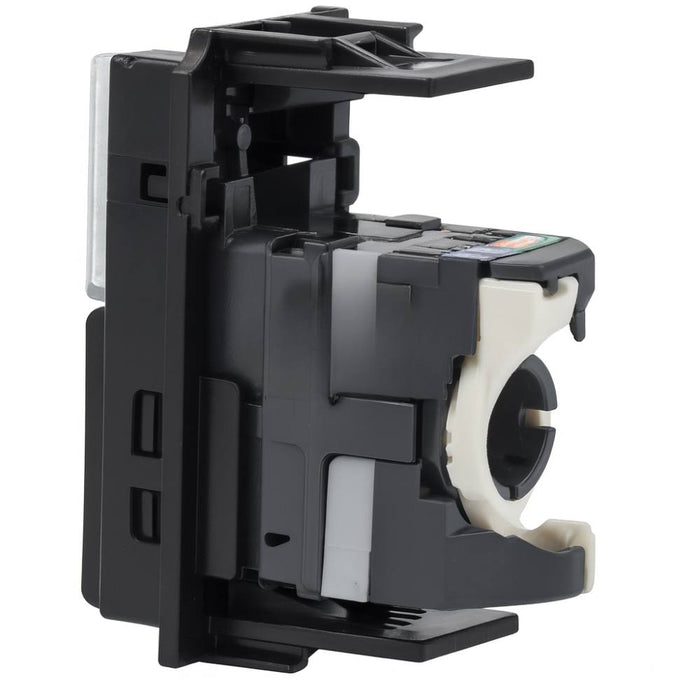 Bticino living now connettore rj45 categoria 5e utp 1 modulo toolless *** colore nero, confezione 1