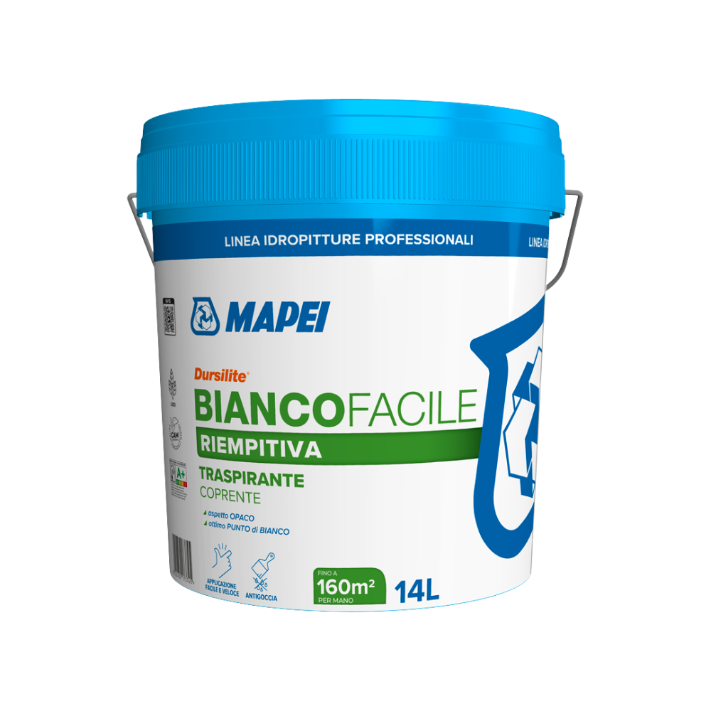 Dursilite idropittura traspirante bianco facile 14 litri