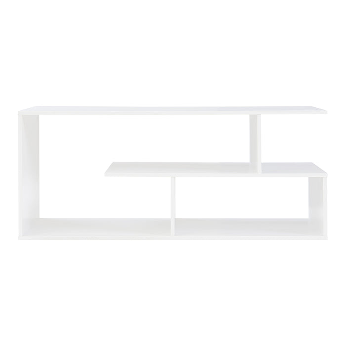 Mobile Porta TV Anän Scaffale Espositore 100 x 30 x 42 cm - Bianco [en.casa]