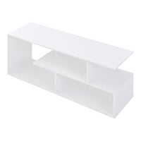 Mobile Porta TV Anän Scaffale Espositore 100 x 30 x 42 cm - Bianco [en.casa]