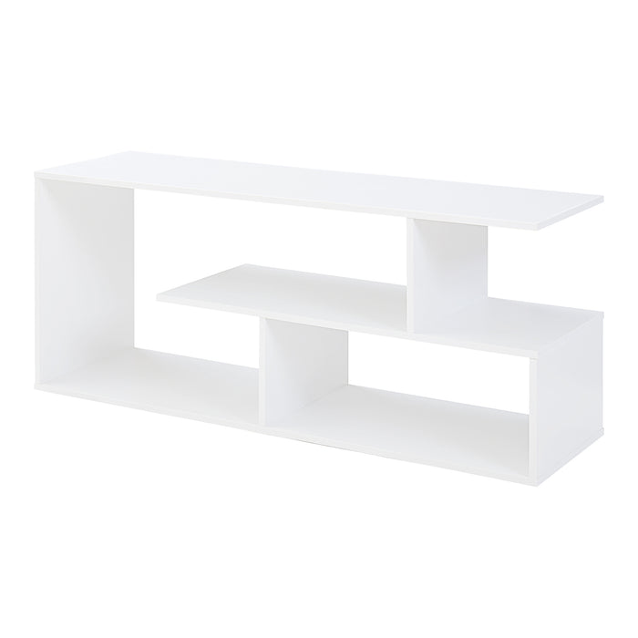 Mobile Porta TV Anän Scaffale Espositore 100 x 30 x 42 cm - Bianco [en.casa]