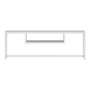 Mobile Porta TV 'Isokyrö' Metallo - Bianco opaco [en.casa]