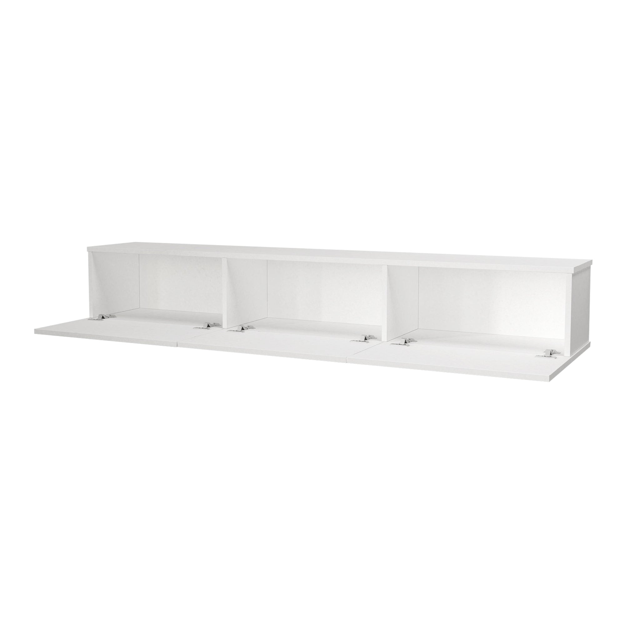Mobile TV 180 x 31 x 295 cm bianco 03_0007875