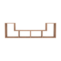 Mobile Modulare Hustersurd 2 Elementi a Forma di L - Effetto Rovere [en.casa]