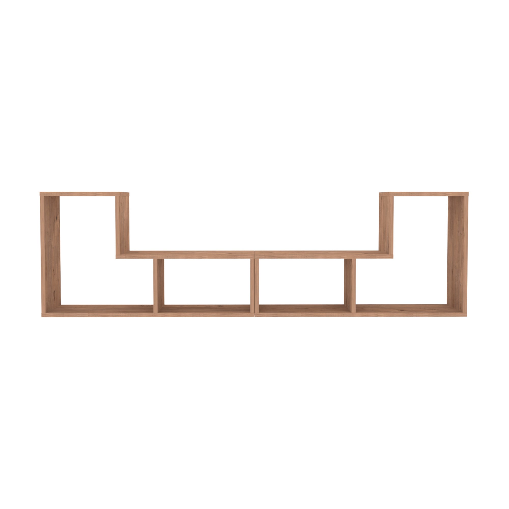 Mobile Modulare Hustersurd 2 Elementi a Forma di L - Effetto Rovere [en.casa]