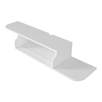 Mobile Porta TV Kershaby con Scomparto Aperto 120 x 30 x 19 cm - Bianco [en.casa]