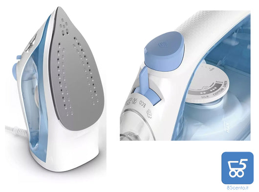 Ferro da Stiro Philips DST1030 1000 Series 2000W Piastra Antiaderente Vapore Regolabile
