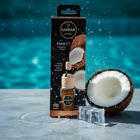 Deodorante auto cocco naturale senza alcol per freschezza duratura