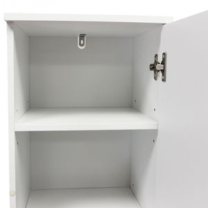 Mobile Bagno 28.5X28X173 Cm Legno-Acciaio