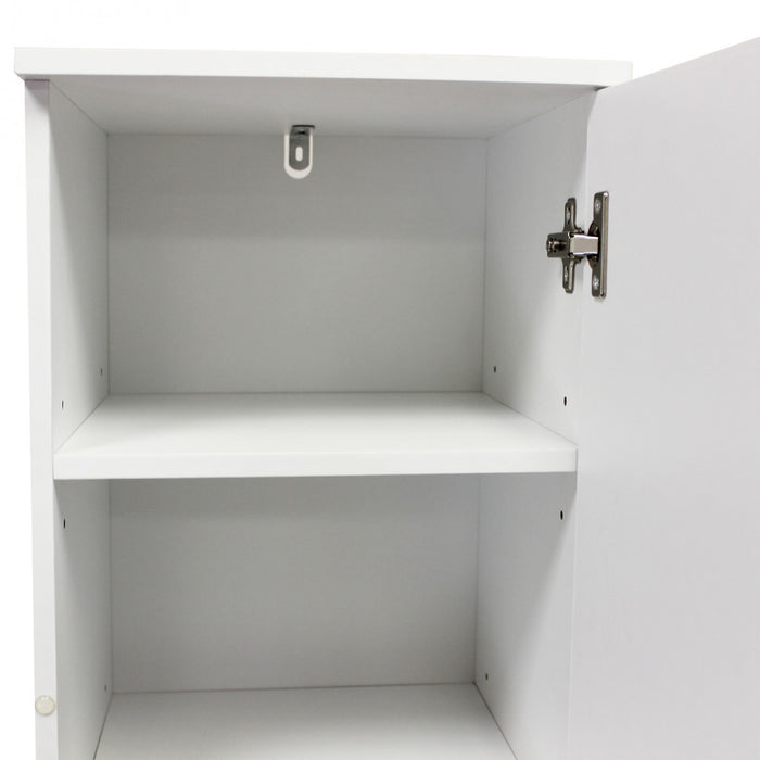 Mobile Bagno 28.5X28X173 Cm Legno-Acciaio