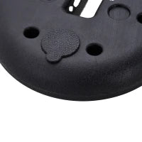 Set di 4 Pesi Rotondi per il Fissaggio per Gazebo Tendone Tenda Ø 25 x 6H cm HDPE Nero