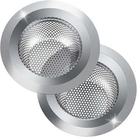 Filtri Lavello in Acciaio Inox 9 cm Set 2 Pezzi per Cucina e Doccia Scarico Lavandino 79532