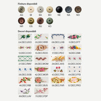 Lampadario Classico Asti Ottone E Ceramica Ferro E Ceramica Nero 1 Luce E27