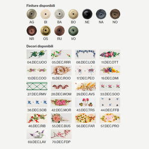 Sospensione Saliscendi Classico Asti Ferro E Ceramica Ottone Decorato 1 Luce E27