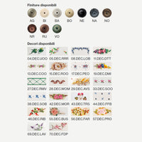 Lampadario Classico Roma Metallo E Ceramica Nero Sfumato Rame 1 Luce E14