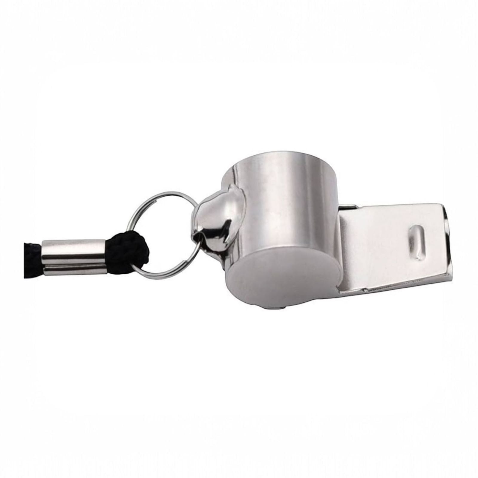 Fischietto in Metallo 2 Pezzi Fischietti con Cordino per Allenatori Sport Art.94465