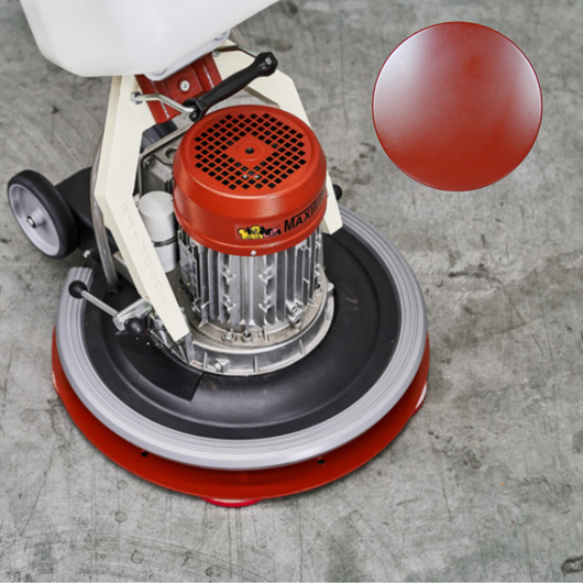 Disco acciaio liscia massetti cementizi diametro 600mm monospazzola maxititina