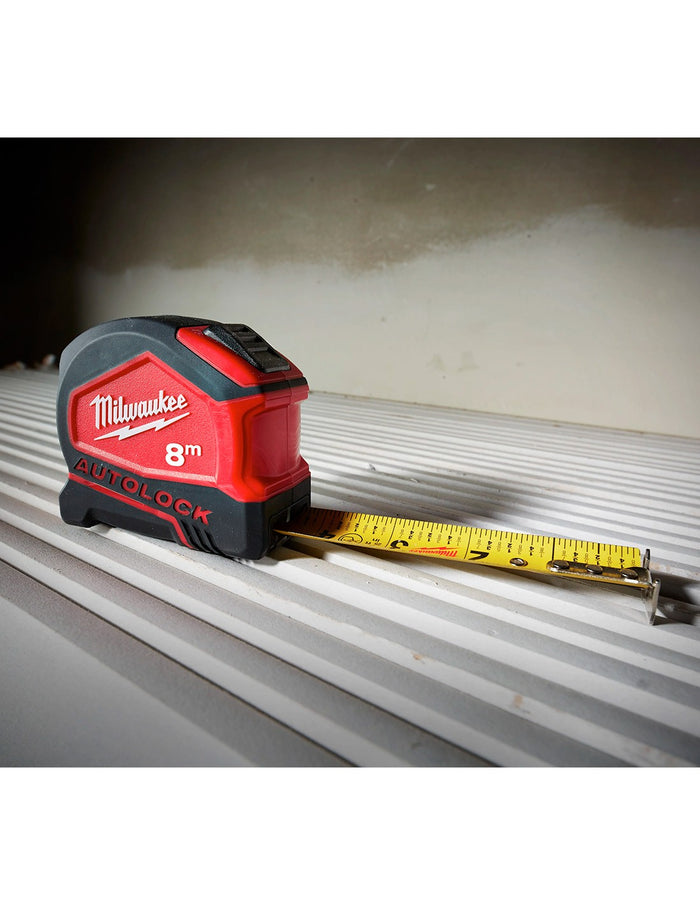 Flessometro Autolock 8mx25mm Milwaukee