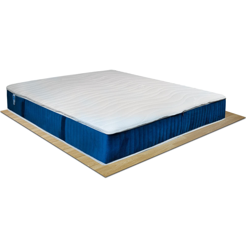 Materasso memory ginseng 3 strati multionda 7 zone e fodera ioni argento H25 matrimoniale 160x190 Florida - Comprarredo